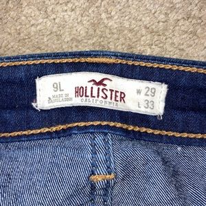 Hollister 9L straight leg jeans